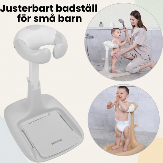 Justerbart Babybadställ – Hopfällbart & Säkert